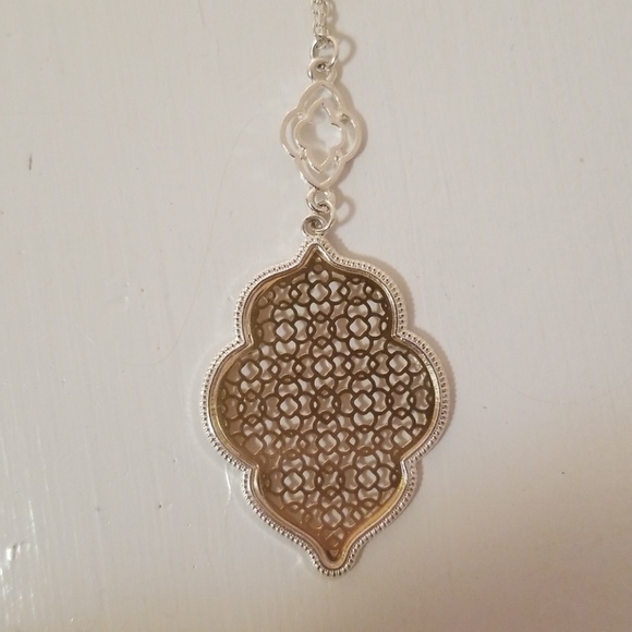 Moroccan Gold Sterling Silver Plated Long Necklace - Picture 4 of 8